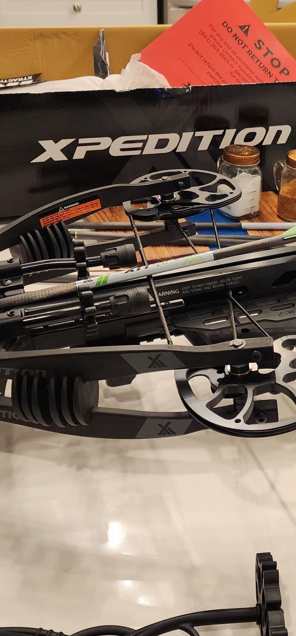 Xpedition Archery Xtraction 400X Crossbow, Lightweight Compact Compound Crossbow Package with Premium 4X32 Scope, 400 Feet Per Second customer photo 2