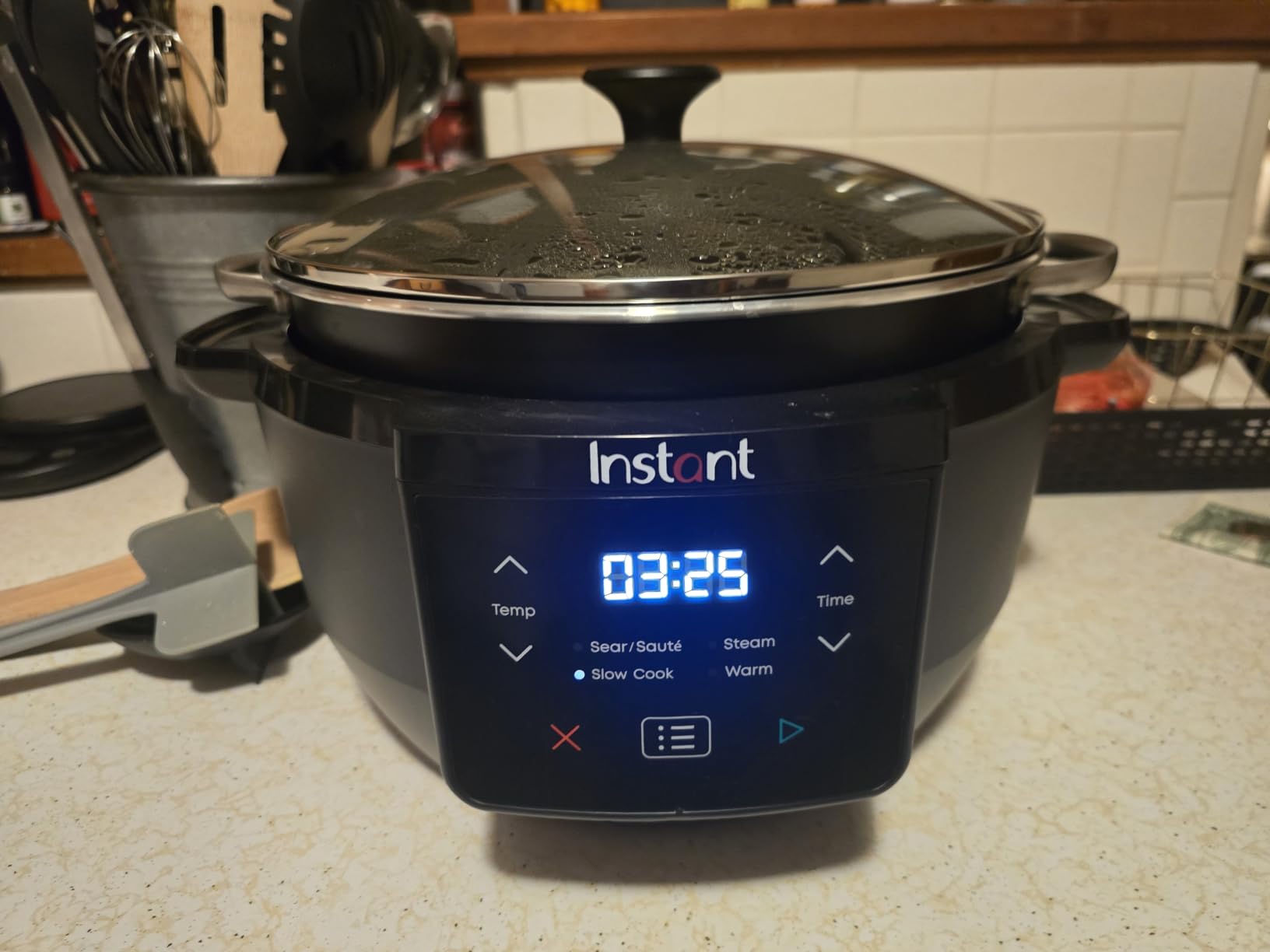 Superior Cooker 7.5QT Slow Cooker and Multicooker, 4-in-1 Functions, Sears/Saute, Slow Cooks/Roast, Steams and Warms, From The Makers of Instant Pot customer photo 1