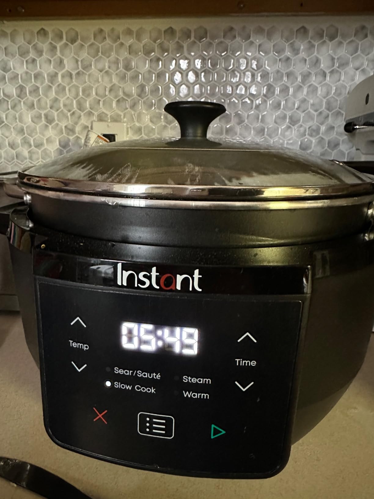 Superior Cooker 7.5QT Slow Cooker and Multicooker, 4-in-1 Functions, Sears/Saute, Slow Cooks/Roast, Steams and Warms, From The Makers of Instant Pot customer photo 2