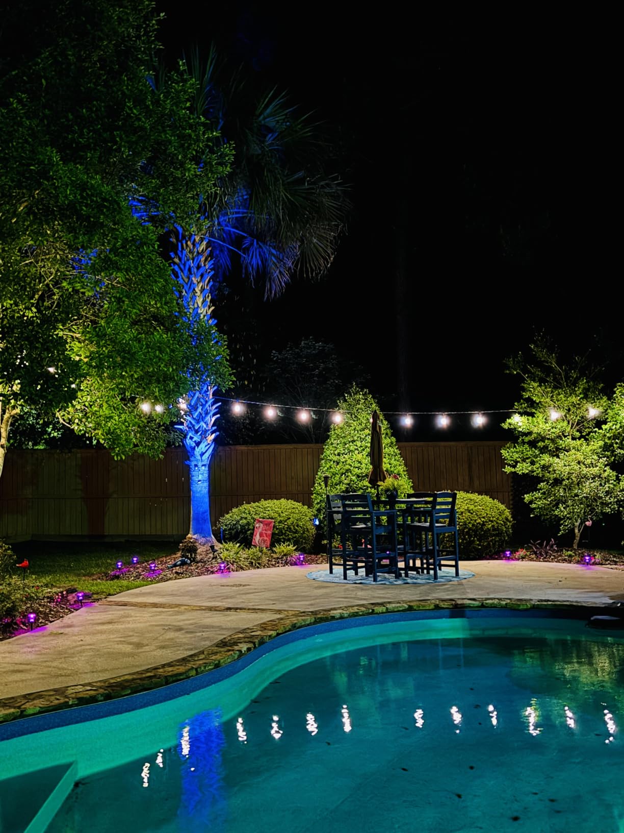 Easter Solar Pathway Lights Outdoor Decorative 4 Pack, 4 color LED Mushroom Solar Lights Outdoor Waterproof Solar Powered Decor for Yard Driveway Patio, Valentines Day Halloween Christmas Garden Decor customer photo 2