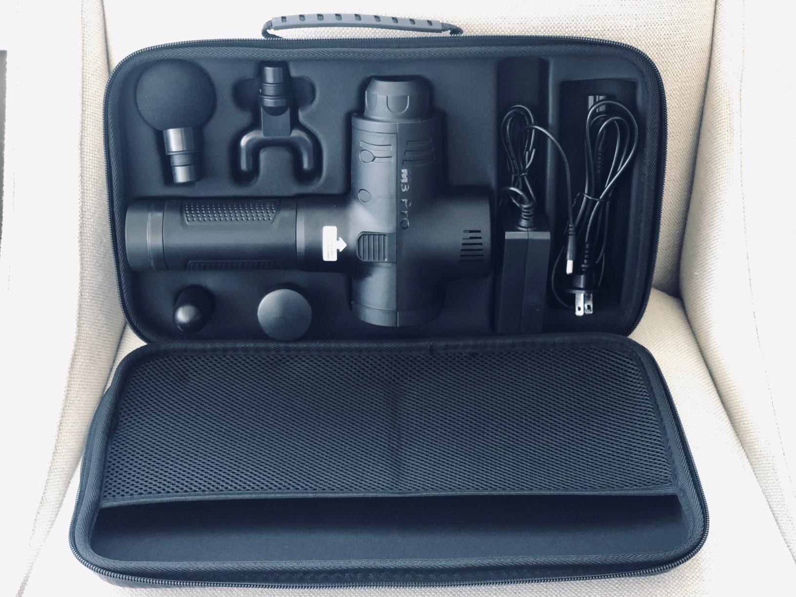 Opove M3 Pro 2 Massage Gun Deep Tissue Percussion Muscle Massager for Workout, Percussive Therapy Fascia Gun for Athletes Fast Recovery, 30 Days Long Battery Life, 70lbs Stall Force, Space Gray customer photo 2