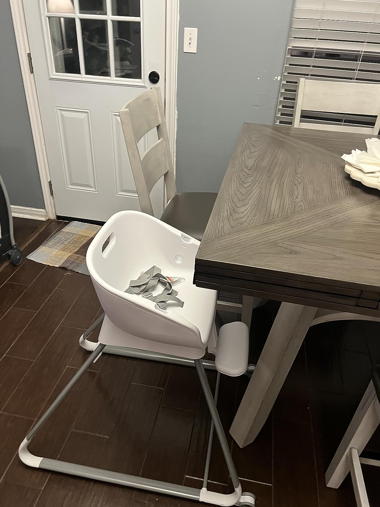 Ingenuity Proper Positioner Deluxe High Chair - 7-in-1 Convertible Baby Seat, Removable Rocking Infant Seat, Unisex, for Ages 0-36 Months customer photo 1