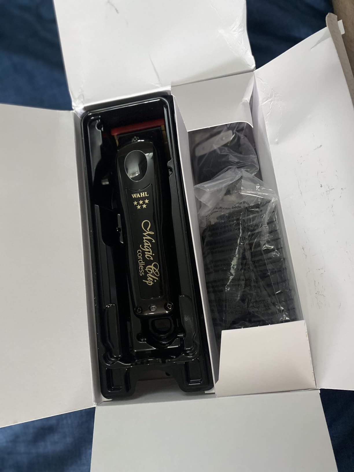 Wahl Professional 5 Star Series Magic Clip Cordless Hair Clipper, Stagger-Tooth Blade Professional Hair Trimmer with Attachments, 100+ Minute Run Time customer photo 1