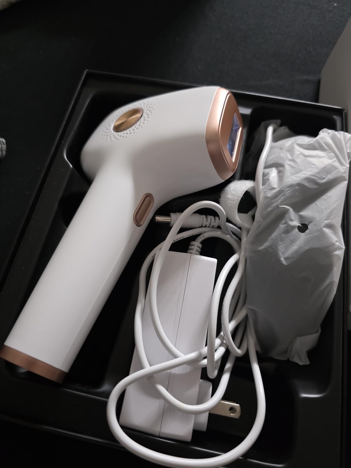INNZA IPL Hair Removal with Ice Cooling Care Function for Women, Long-Lasting Results, 999,999 Flashes Painless Hair Removal, Hair Removal Device for Armpits Legs Arms Bikini Line customer photo 1