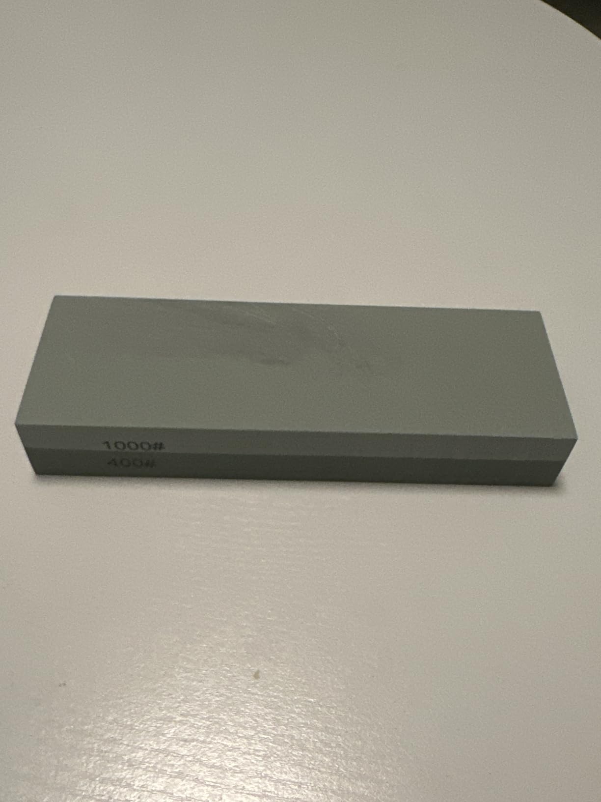 HiramWare Knife Sharpening Stone with Non-slip Rubber Base, 400/1000 Grit Premium Whetstone, Double-Sided Knife Sharpener for Kitchen, Waterstone for Honing Blades Manually customer photo 2