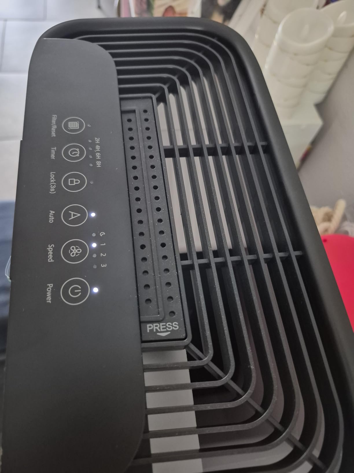 Air Purifiers for Home Large Room 2200 Ft² with Washable Filters, MOOKA H13 HEPA Air Purifier for Home Pets Bedroom with Fragrance, Air Cleaner for Smoke Dust Pollen Pets Hair Odor, KJ190 White customer photo 1