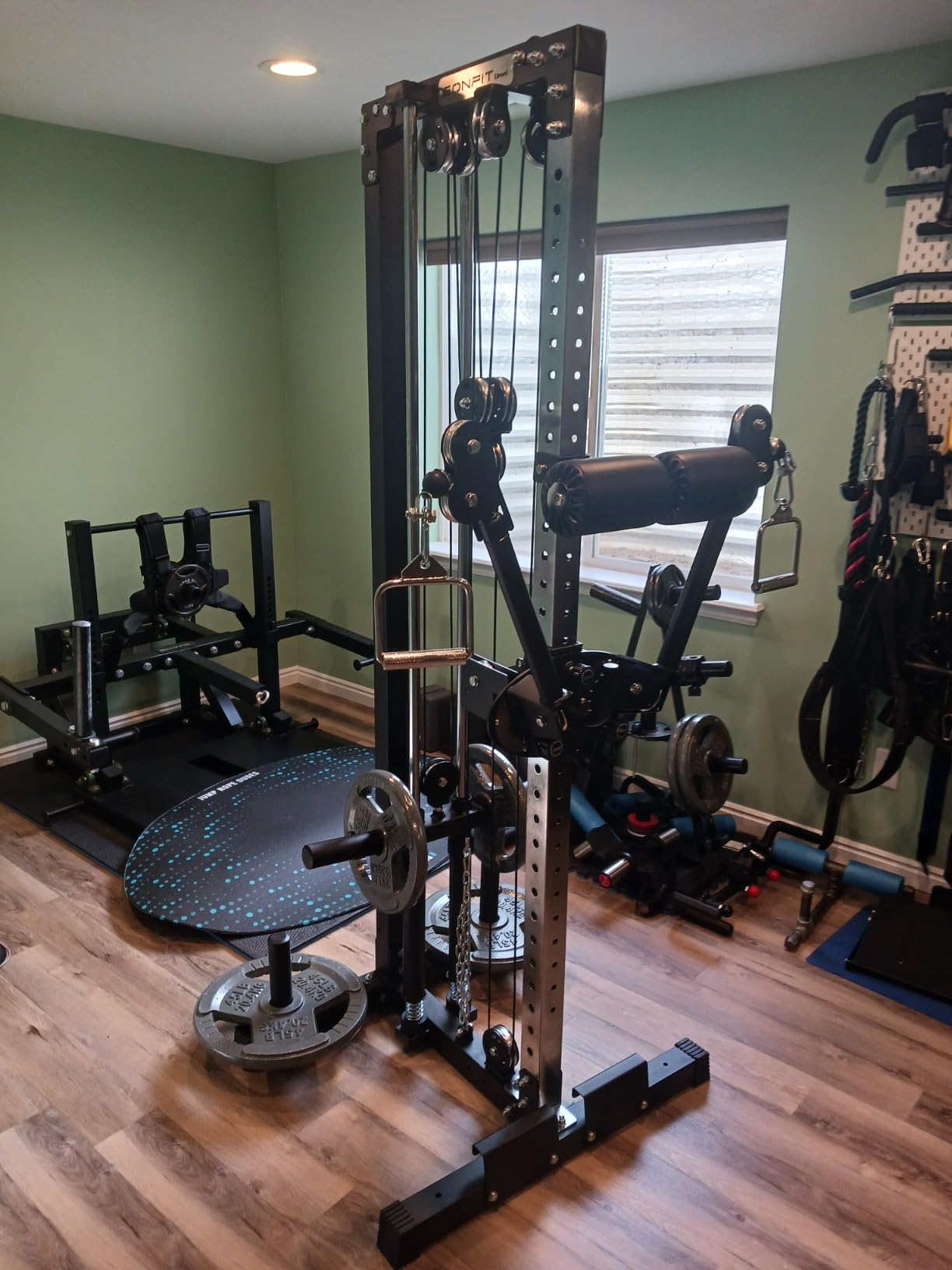 Eonfit E1 2.0 Wall Mounted Cable Machine for Home Gym, LAT Pulldown, Functional Trainer, Cable Crossover Machine Workout Station customer photo 2