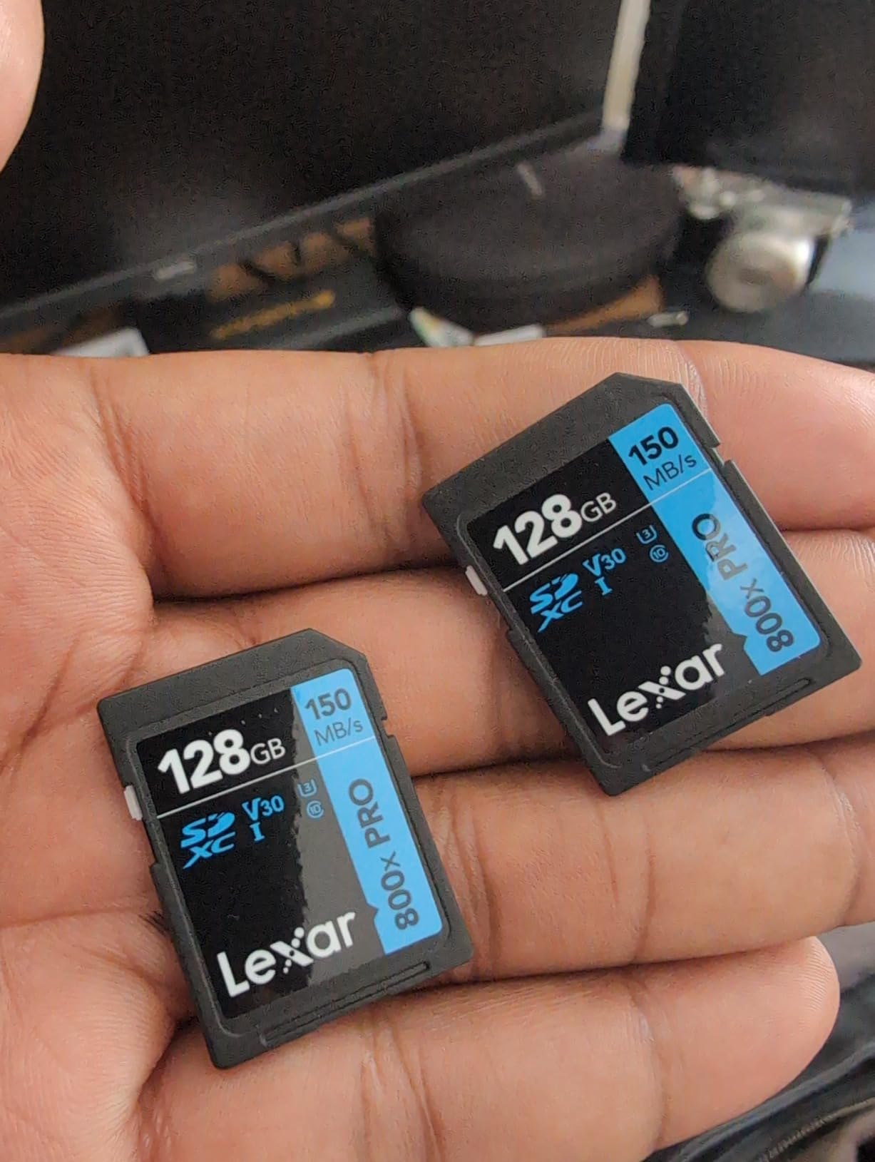 Lexar 128GB High-Performance 800x PRO SD Card, UHS-I, C10, U3, V30, 4K, Up to 150MB/s Read SDXC Memory Card customer photo 2