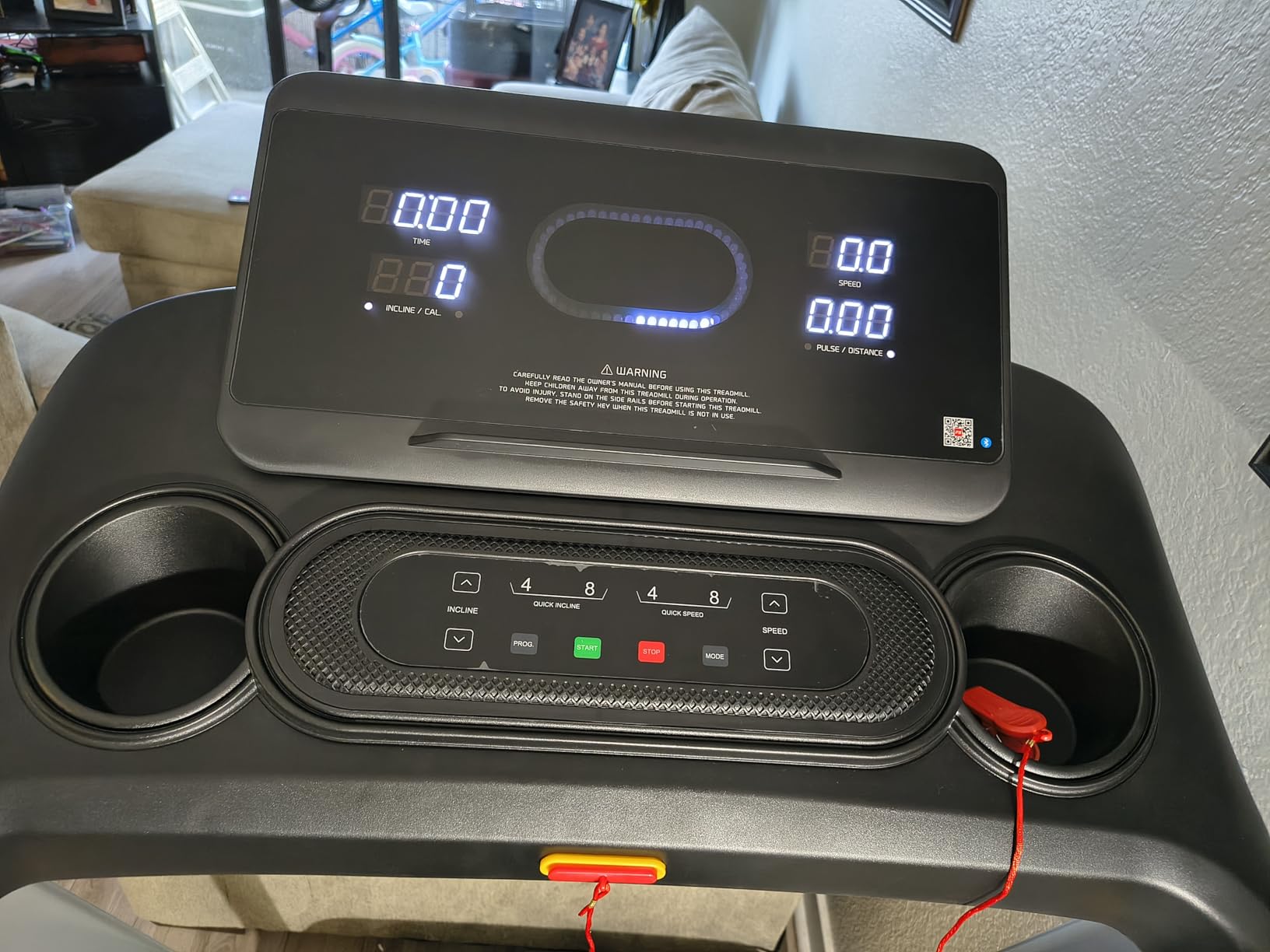 Incline Treadmills for Home, Treadmill with 18% Auto Incline, Heavy Duty 400LBS Capacity, Running Machine with 18.90
