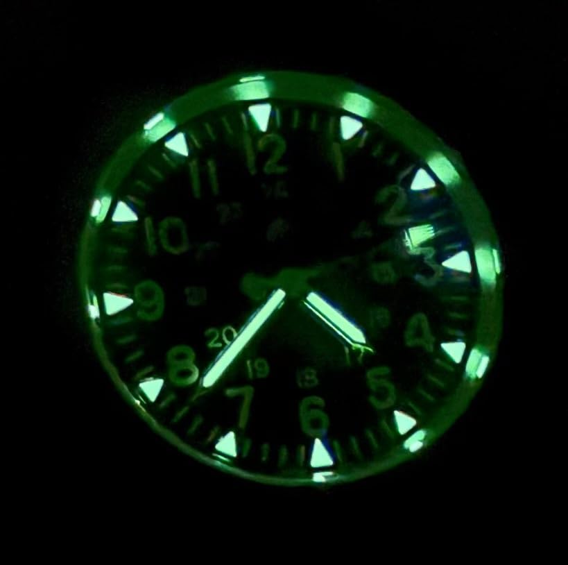 Militado ML05 38mm VH31 Quartz Field Watch - Domed Sapphire Crystal, C3 Super Luminous, 100M Waterproof customer photo 1