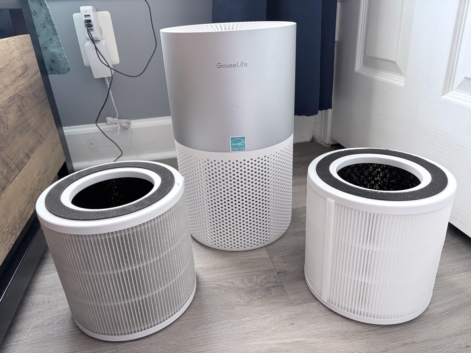 GoveeLife Smart Air Purifier for Large Rooms up to 1162ft² with App & Alexa Control, Air Quality Monitor, PM2.5 Sensor customer photo 2