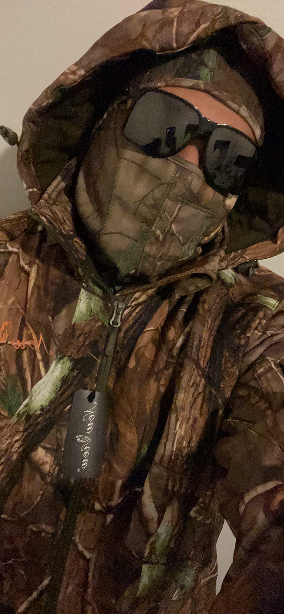 NEW VIEW Insulated Hunting Jacket for Men Cold Weather, Warm Camo Hunting Jackets with Hood, Water Resistant Hunting Clothes customer photo 1