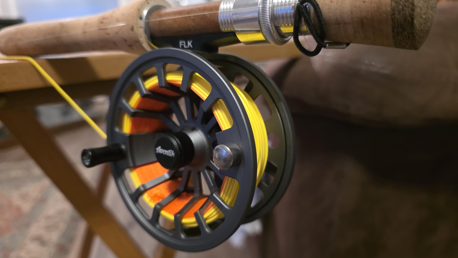 Aventik FLK Fly Fishing Reel Aluminum Trout 3/5, 5/7, 7/9wt Large Arbor Freshwater Fly Reel customer photo 1