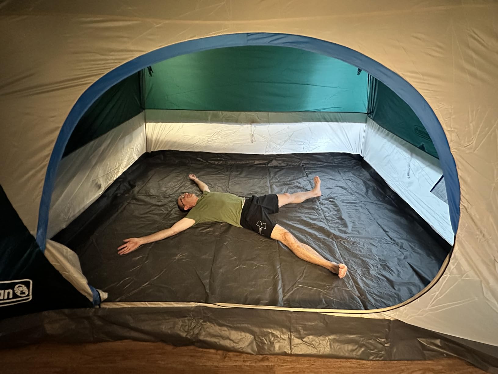 Coleman Skydome Tent with 5 Minute Setup, 2/4/6/8-Person Weatherproof Tent with Rainfly & Carry Bag, 20% More Headroom Than Traditional Canopies customer photo 1