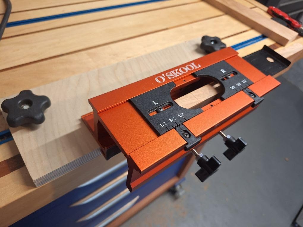 O'SKOOL Mortise and Tenon Jig for Plunge Router, RTA009 customer photo 2