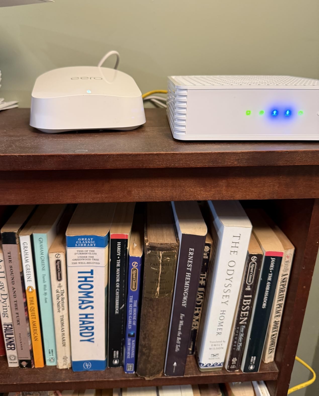 Amazon eero 7 dual-band mesh Wi-Fi 7 router (newest model) - Supports internet plans up to 2.5 Gbps, Coverage up to 4,000 sq. ft., 2-pack customer photo 1