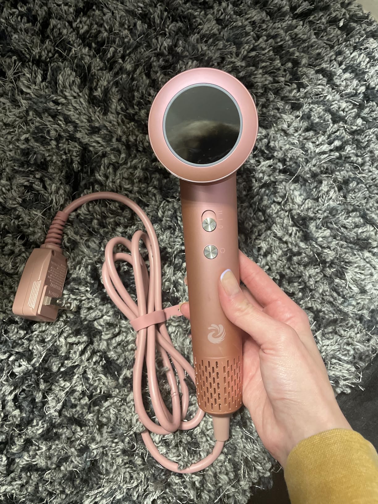 KARFUN Hair Dryer, Blow Dryer, Plasma Hairdryer, Ionic Hair Dryer for Women, Blow Dryers for Women, Professional High Speed Hair Dryers customer photo 2