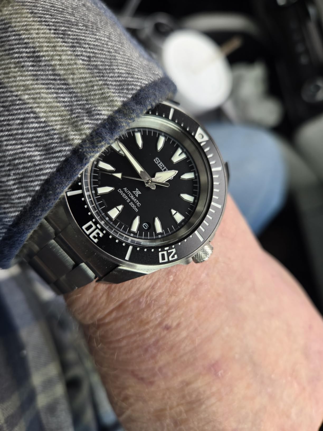 Seiko Prospex Samurai Automatic Dive Watch SRPL13 customer photo 2