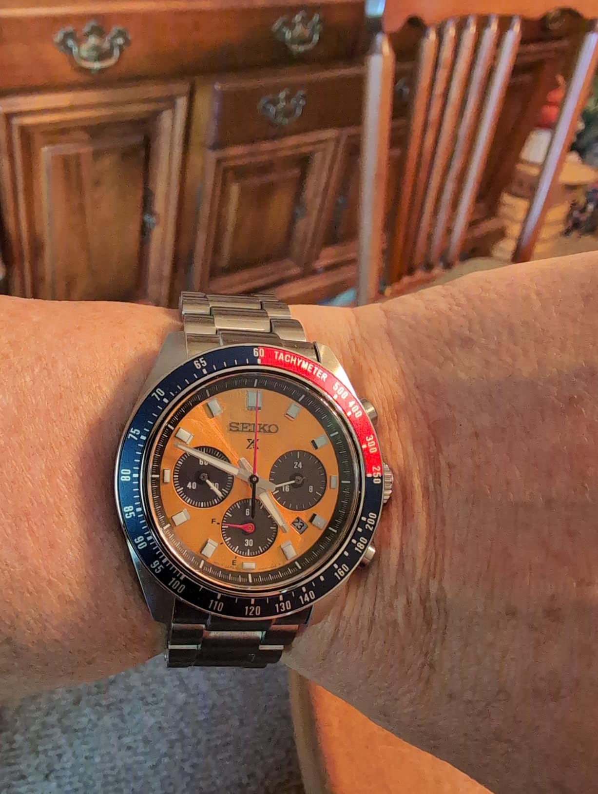 Seiko Men's SSC947 Prospex Speedtimer Watch customer photo 1