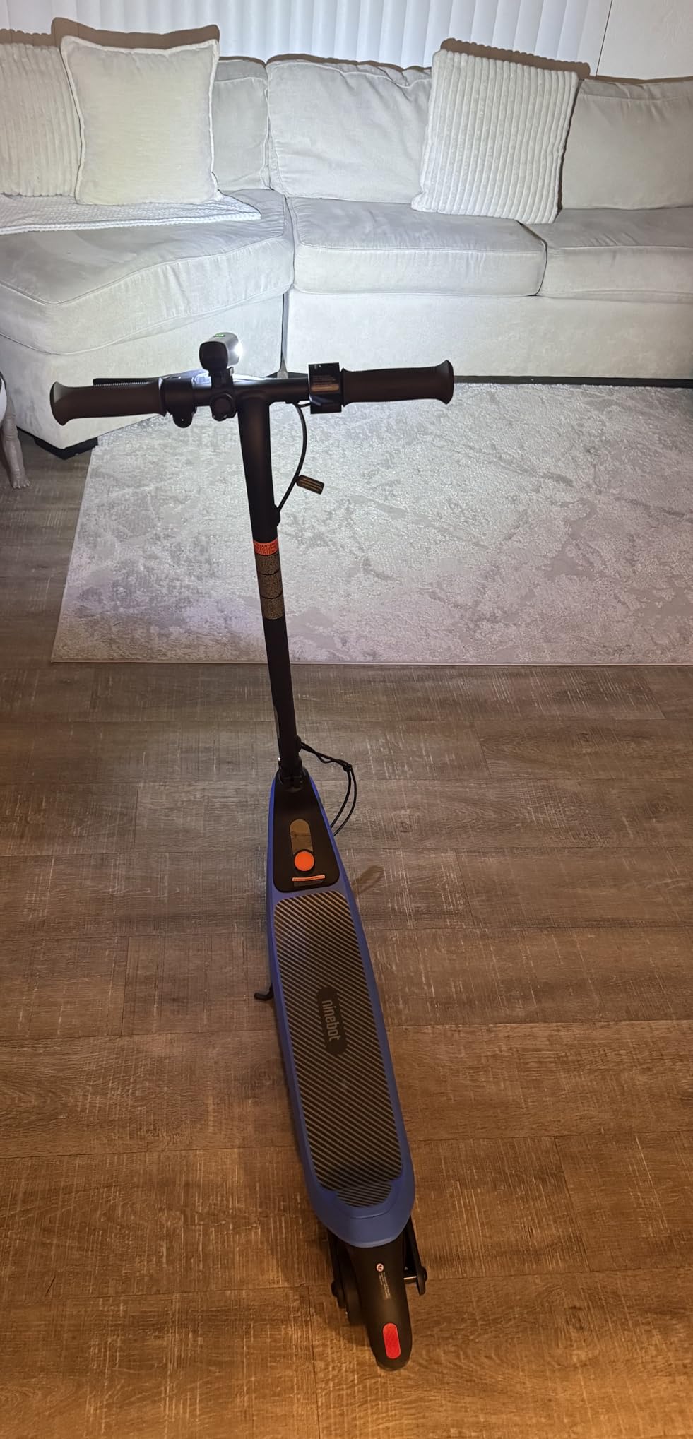 Segway Ninebot Kids eKickScooter, Kids Electric Scooter with Cruise Mode, Adjustable Handlebar Height, for Riders Up to 132 lbs, UL-2272 2271 Certified customer photo 1