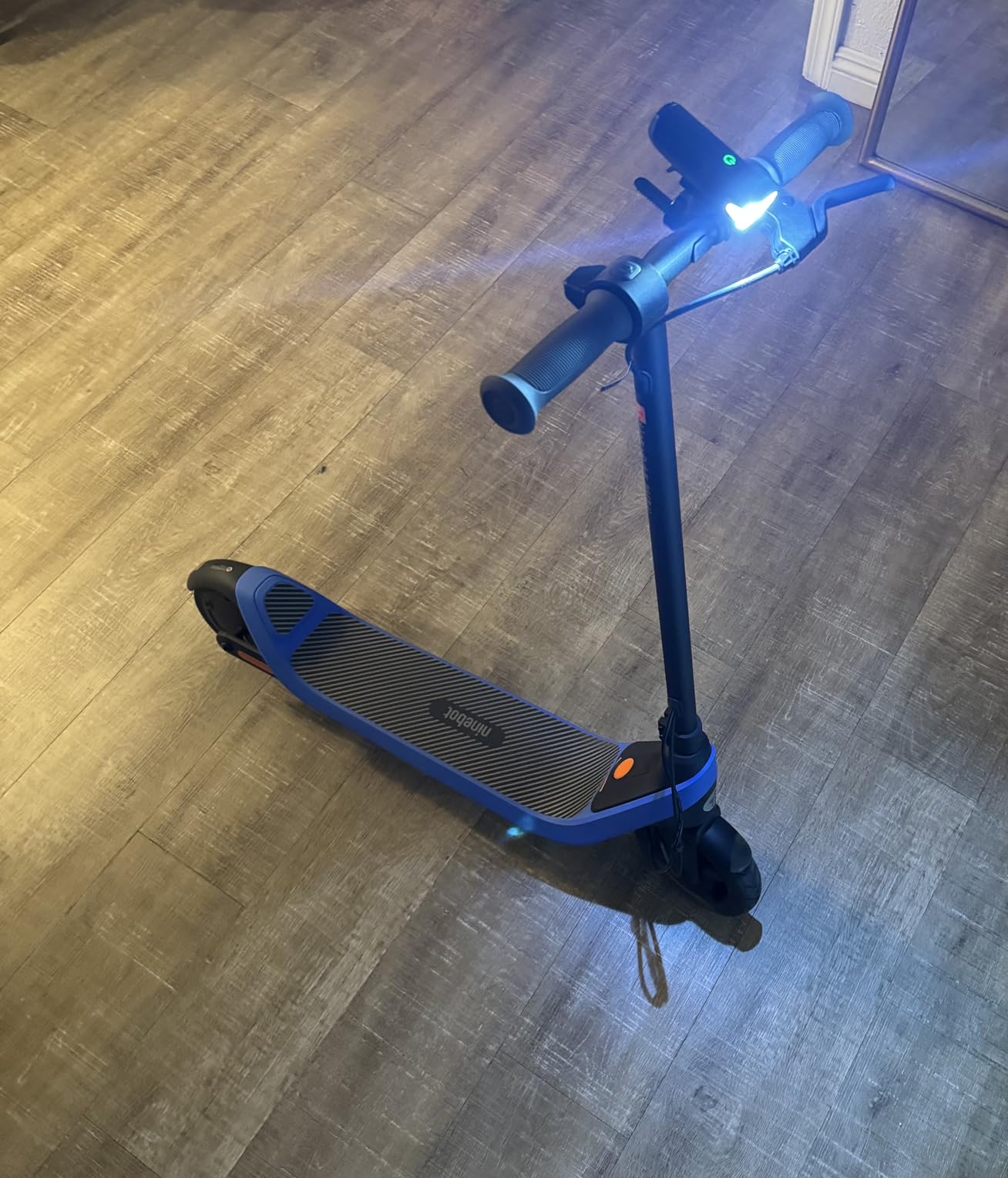 Segway Ninebot Kids eKickScooter, Kids Electric Scooter with Cruise Mode, Adjustable Handlebar Height, for Riders Up to 132 lbs, UL-2272 2271 Certified customer photo 2