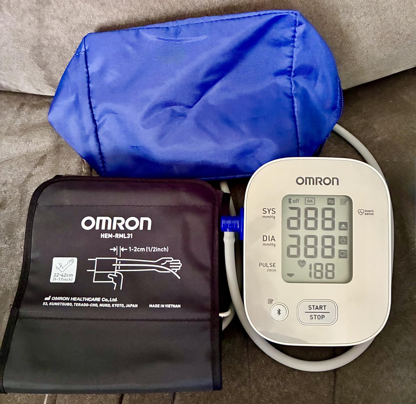 Bronze Blood Pressure Monitor for Home Use & Upper Arm Blood Pressure Cuff - #1 Doctor & Pharmacist Recommended Brand - Clinically Validated - Connect App customer photo 1