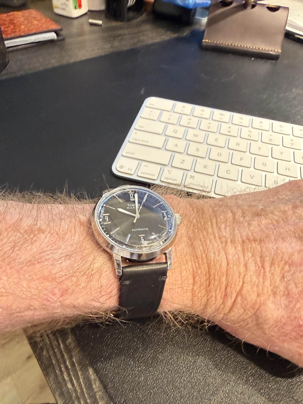 Timex Men's Marlin 40mm Automatic Watch customer photo 2