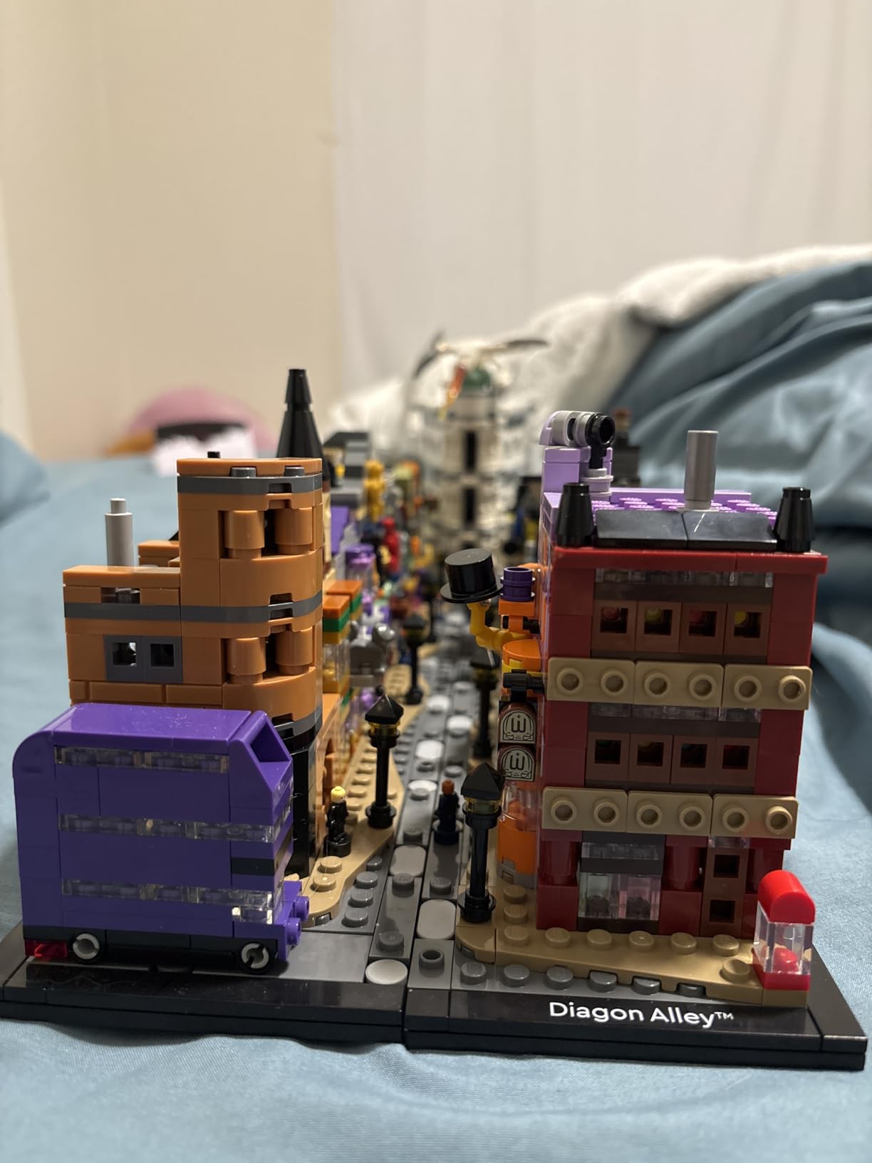 LEGO Harry Potter Diagon Alley Wizarding Shops Building Set for Adults - Collectible Kit for Harry Potter Fans with 12 Microfigures - Gift Idea for Men, Women, Fans - 76444 customer photo 2