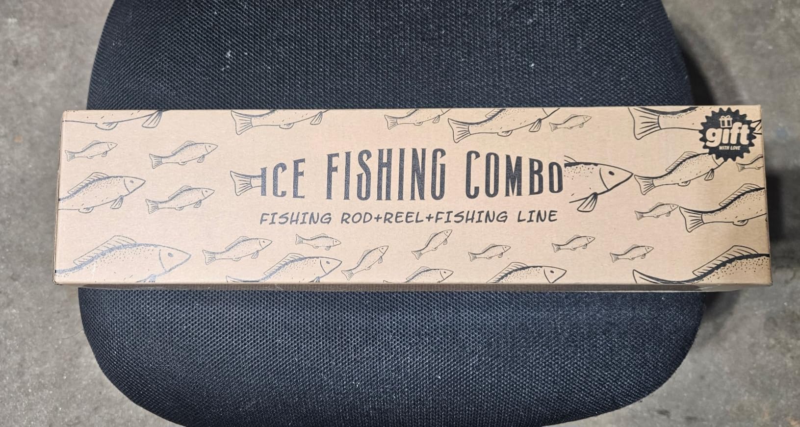 QualyQualy Ice Fishing Rod and Reel Combo 24 inch M/ML Inline Ice Fishing Combos with 2 Different Tips customer photo 2