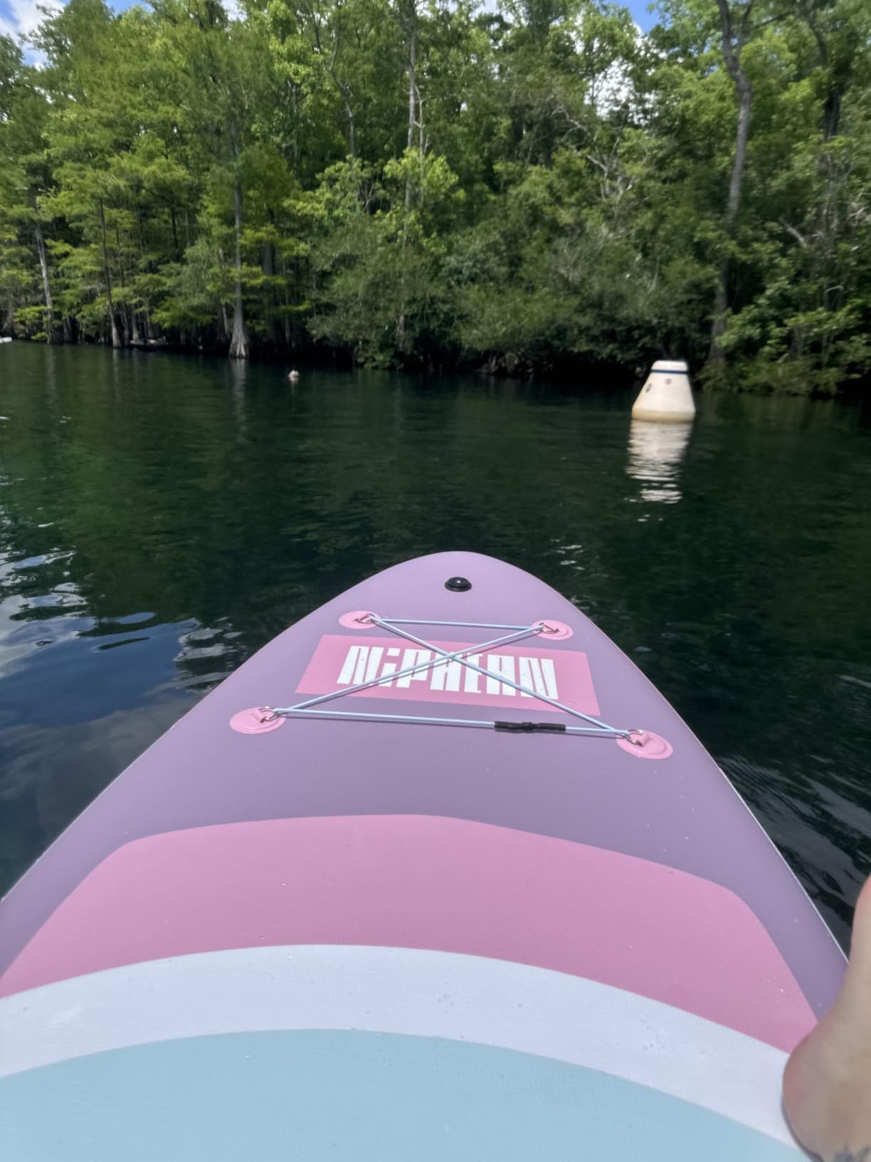 Niphean (Ultra-Light) Inflatable Paddle Board with StabilTrac Fin and Durable SUP Accessories, 10' Stand Up Paddle Boards for Adults & Youth, Versatile Yoga Paddle Board, Gift Ideas customer photo 2