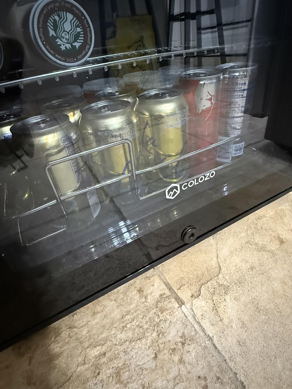 24 Inch Wine Fridge Under Counter, 54 Bottle Upgrade Dual Zone Wine Cooler, Built-in/Freestanding Wine Refrigerator with Stainless Steel/Tempered Glass Door & Lock customer photo 2