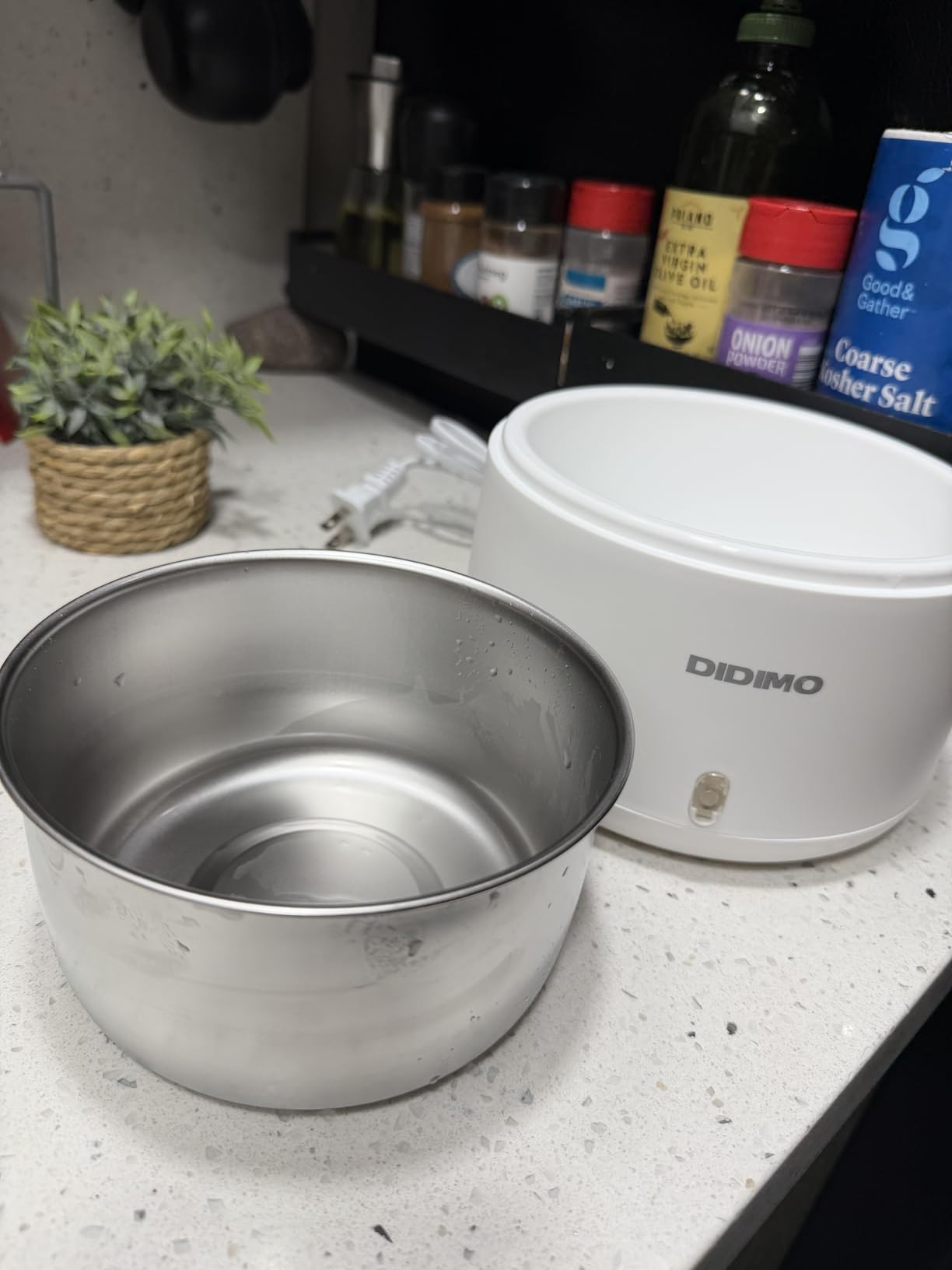 Yogurt Maker, 1.37 QT Automatic Greek Yogurt Machine with Constant Temperature Control, Yogurt Maker Machine for Probiotic, Curd, Small Stainless Steel Container for Home Kitchen customer photo 2