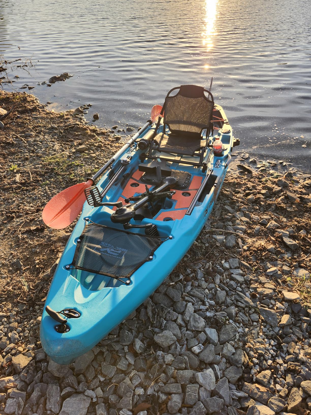 Reel Yaks Rapido Modular Fishing Kayak - 10.8ft, 440 lbs Capacity - Pedal Fishing Kayak, Sit on Top customer photo 1