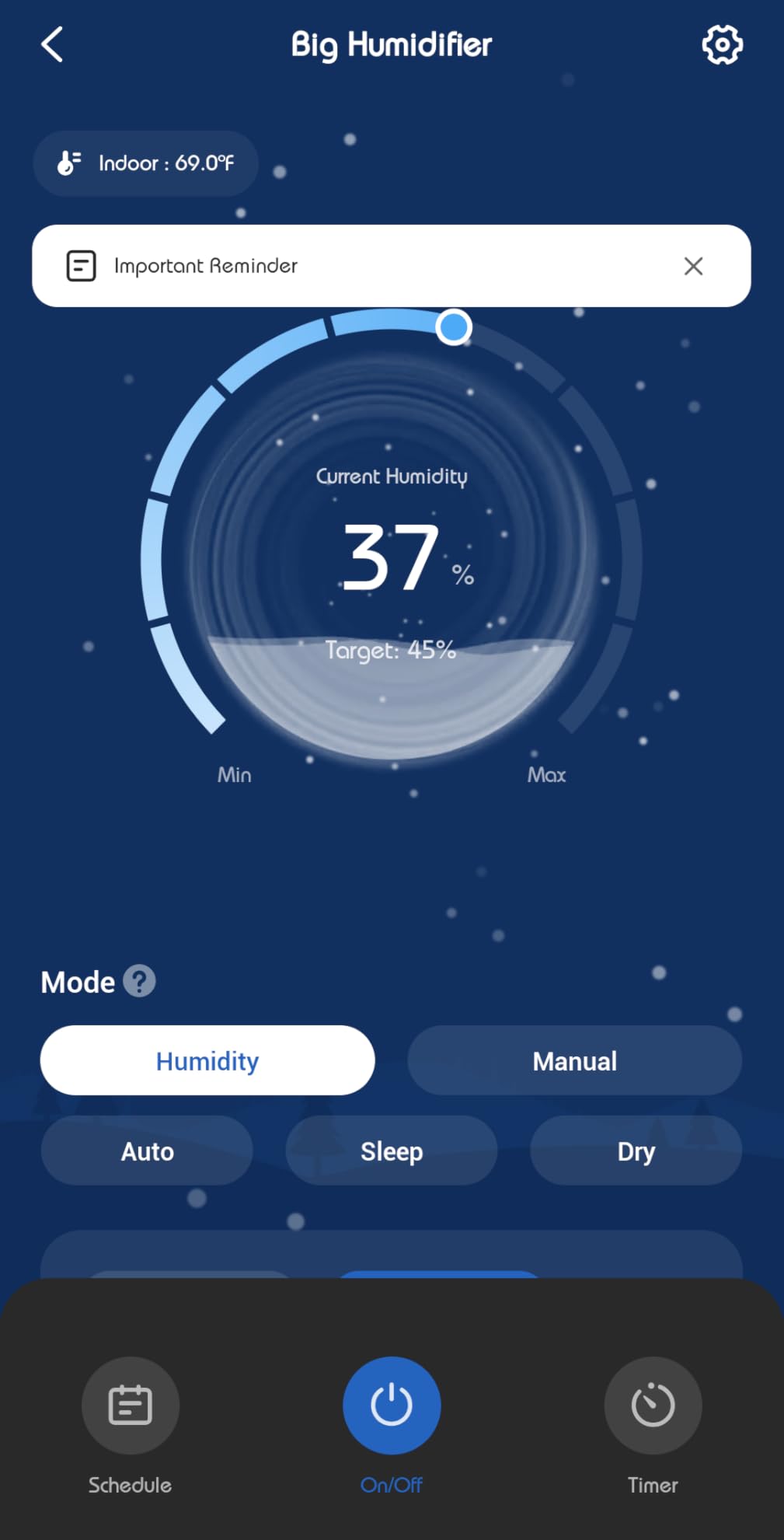 LEVOIT Evaporative Humidifiers for Bedroom Baby, Dual Air and Water Filters, Separate Sensor, Blue Light Free for Nursery Nightlight, Auto Dry, Smart Control & Alexa, Auto Mode, 3.8L Tank for 36H customer photo 1