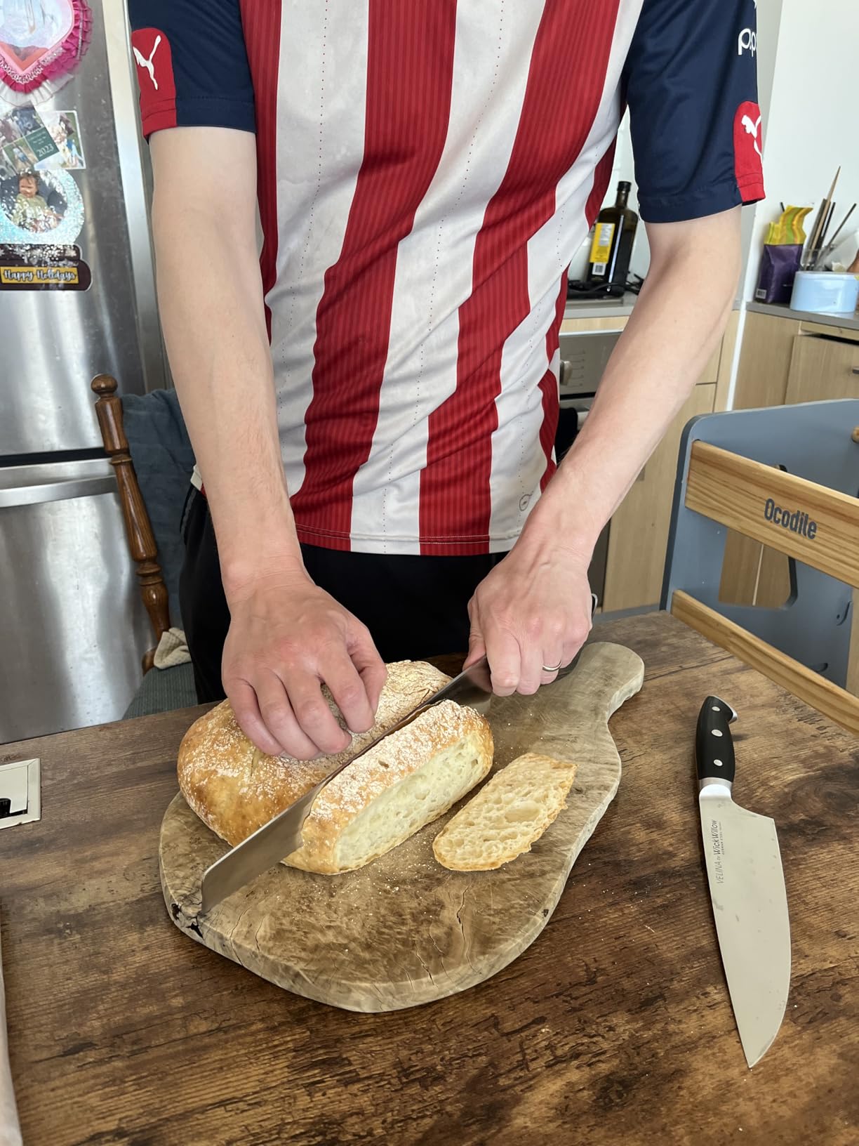 WICKWILLOW 10-Inch Bread Knife Razor Sharp German Steel Serrated Knife for Sourdough Velina Series customer photo 1