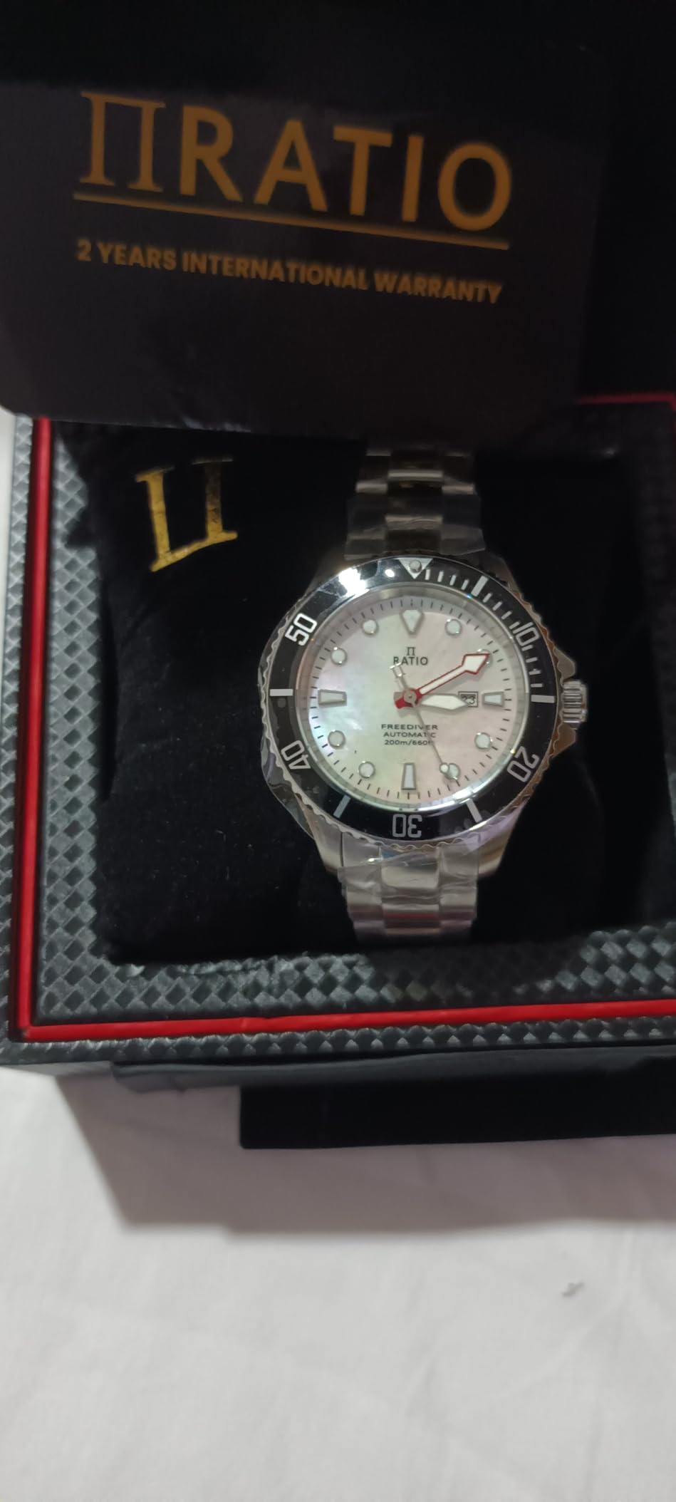 FreeDiver Sapphire Crystal Women's Diver Watch Japanese Automatic Movement Dive Watch 200m Water Resistant customer photo 1