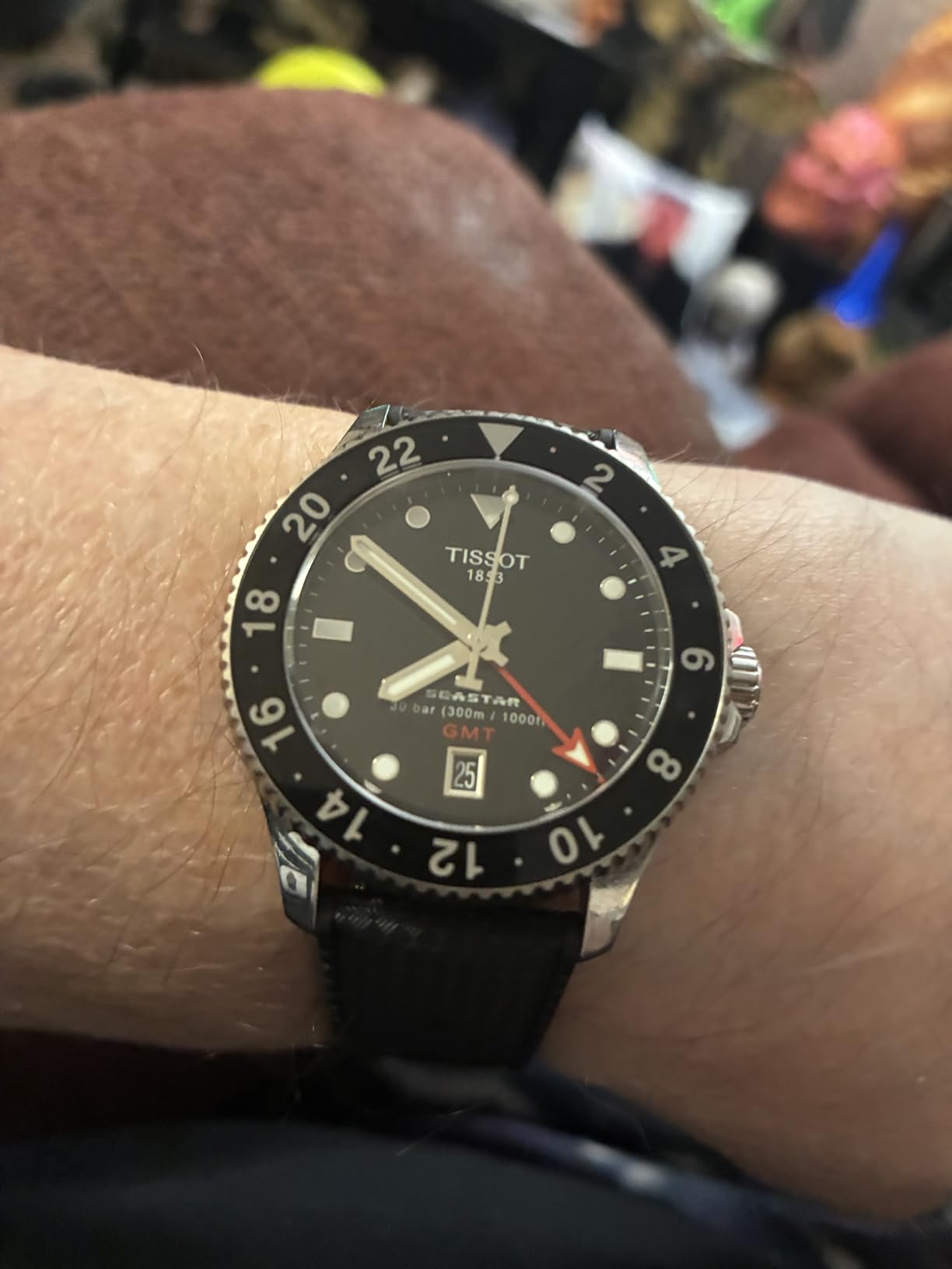 Tissot Seastar 1000 Quartz GMT Watch customer photo 1