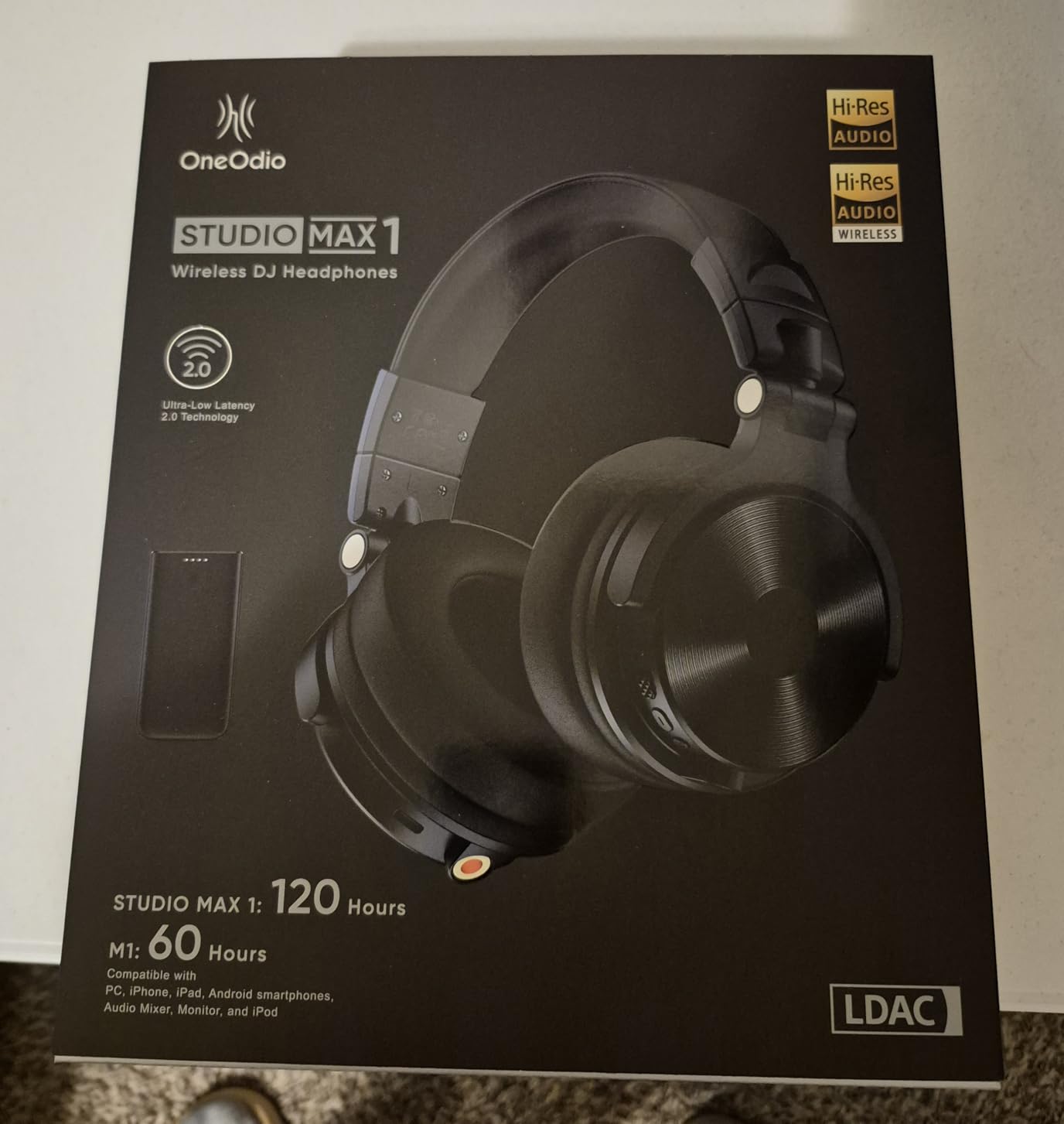 Studio Max 1-20MS Low-Latency Wireless DJ Headphones customer photo 2