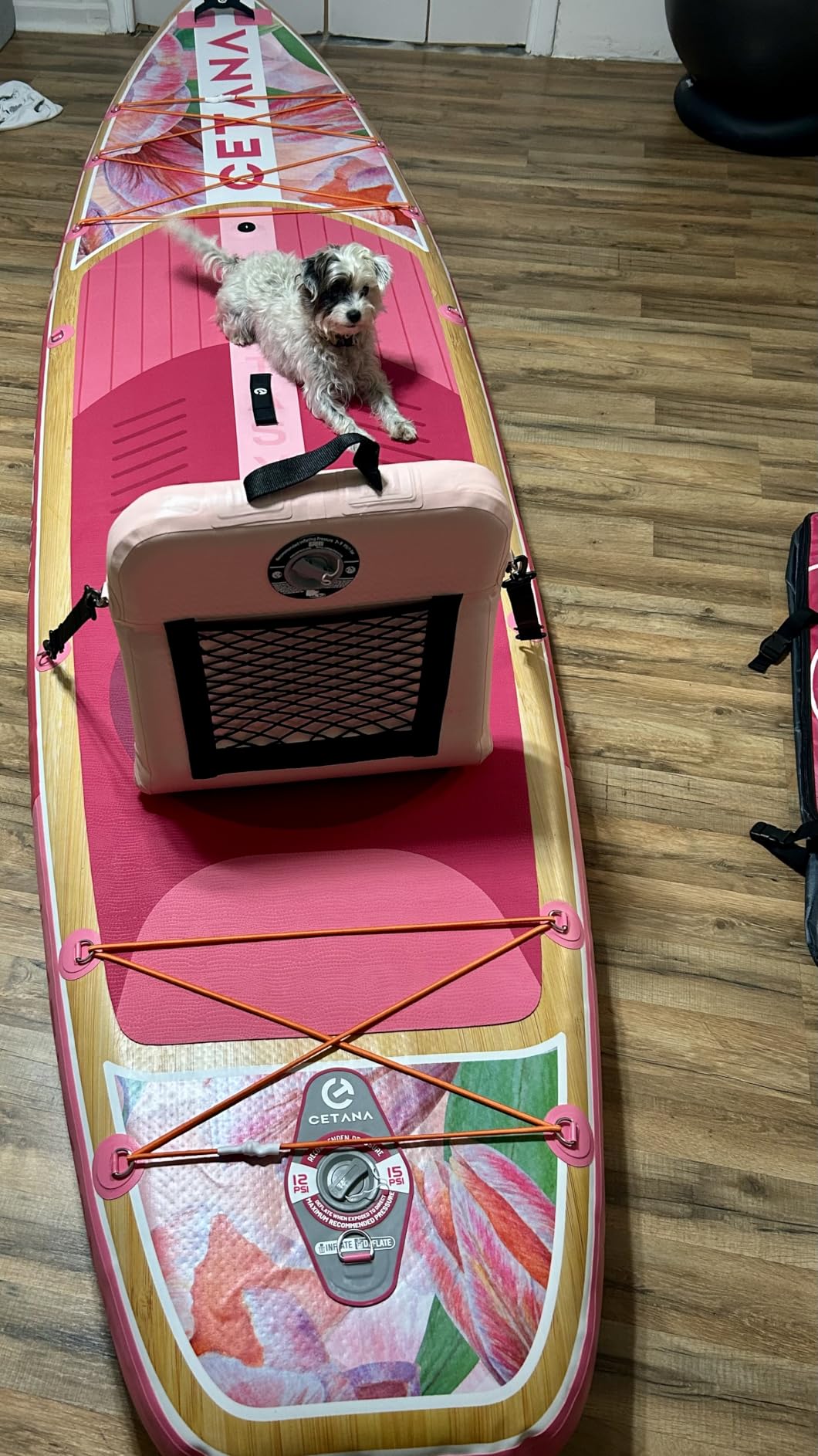 niphean Inflatable Kayak Seat with Back Support, Ergonomic Paddle Board Seat for Comfortable Backrest, Sturdy Kayak Accessories for SUP Paddelboard, Boat, Canoe, Kayak Seat Cushion for Versatile Use customer photo 1