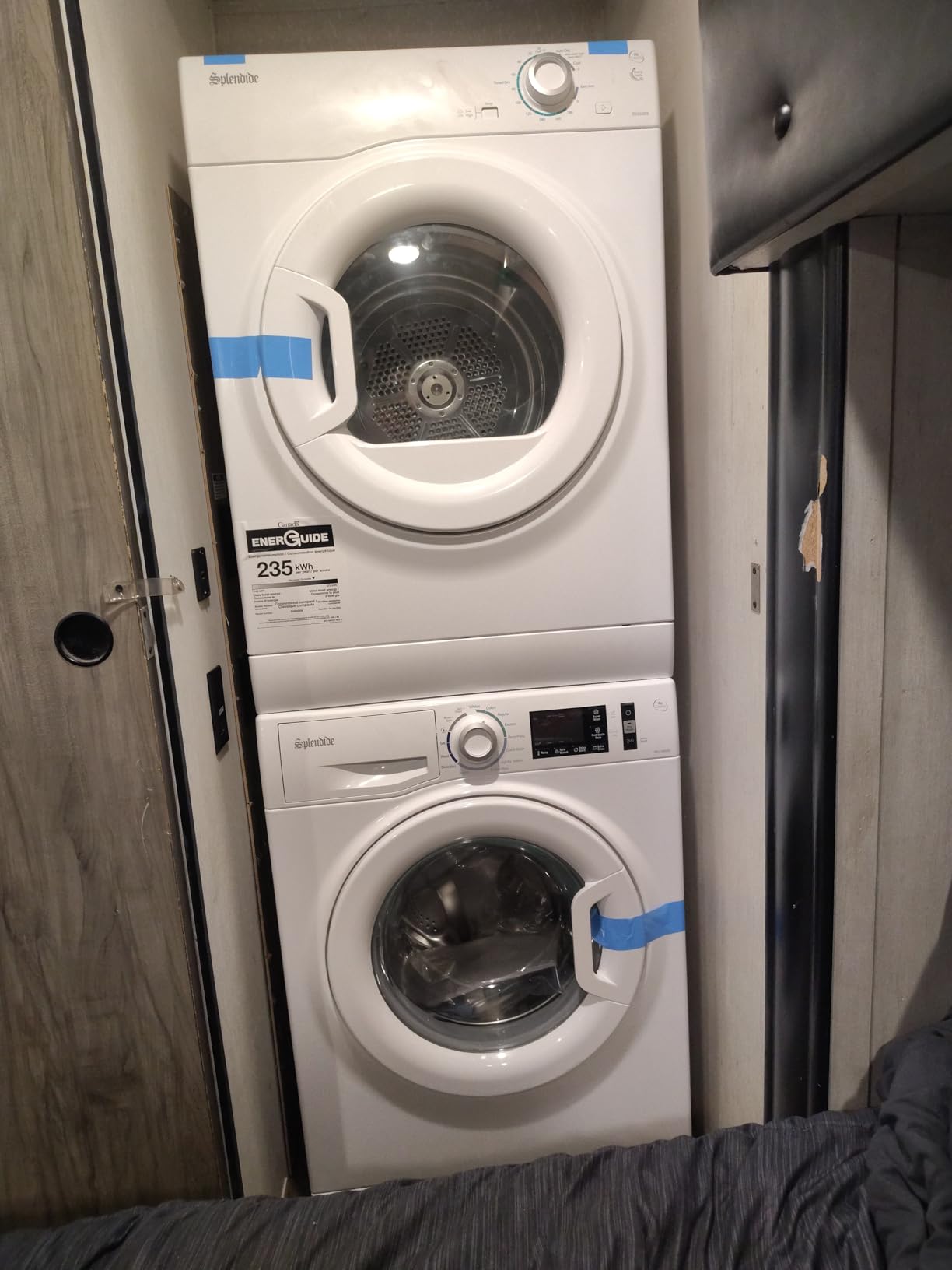 Splendide DV1725X & WFL2500X Replaces WFL1300XD Washer & DV6500X Dryer Stacked Bundle with Vent Kit & SK04 Stack Kit Included + Starter Laundry Powder - Updated Design- Freight Delivery customer photo 3