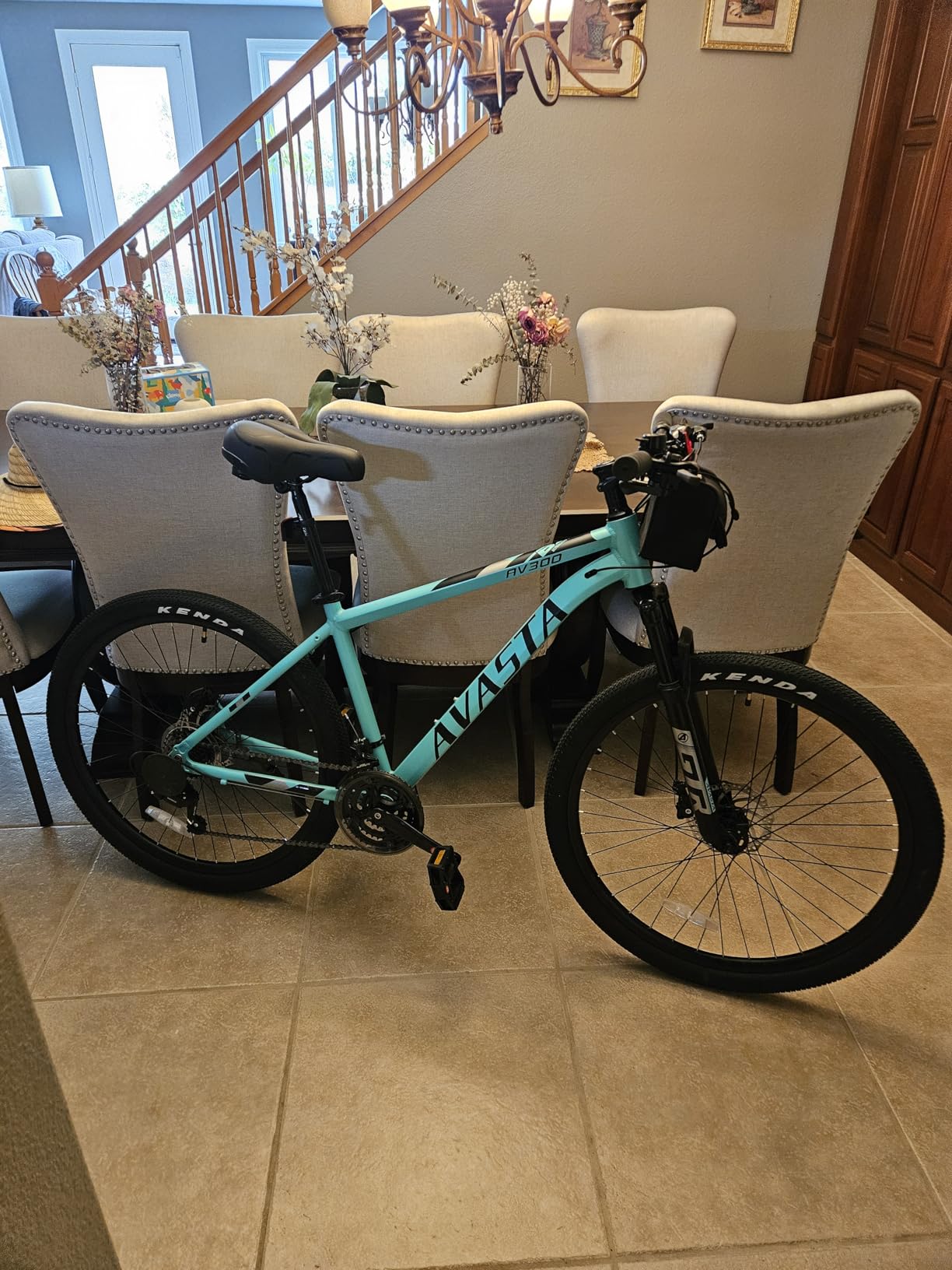 AVASTA AV300 26/27.5 inch Mountain Bike with 21-Speed, Aluminum Frame, Dual Disc Brake, Comfortable Saddle, Multiple Colors customer photo 1