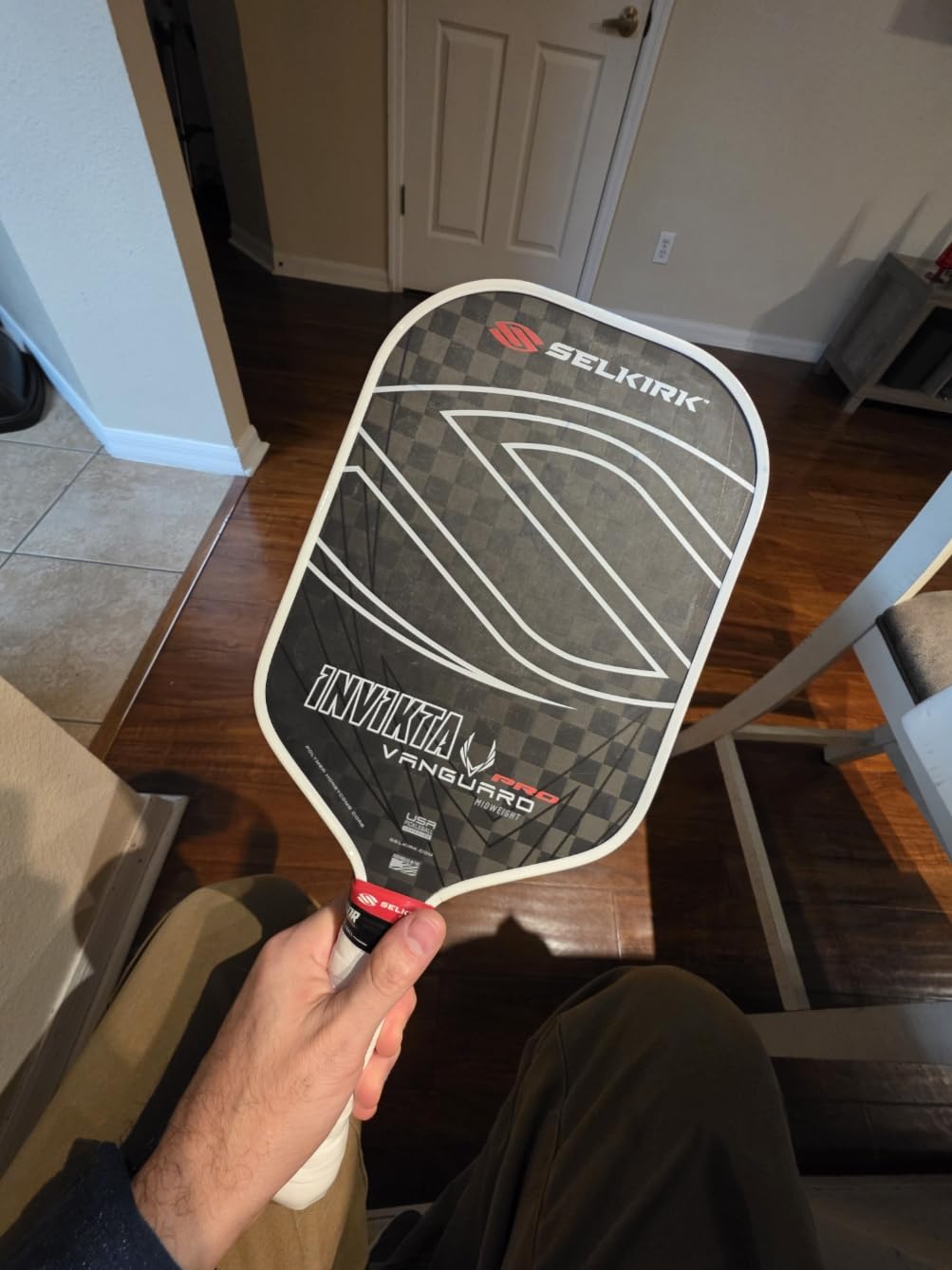Selkirk Sport Vanguard Pickleball Paddle | Choose The Vanguard Power Air, Vanguard Pro or The Vanguard Control | Carbon Fiber Pickleball Paddles | 360 Proto Molding & Flexfoam Perimeter customer photo 1