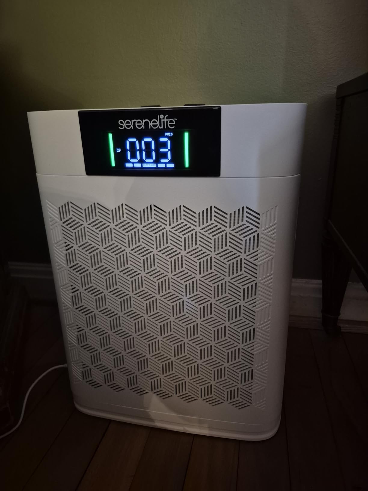 SereneLife Smart WiFi Air Purifier for Home, Ultra-Quiet for Bedrooms & Large Rooms up to 1800 Sq Ft, App Control customer photo 2