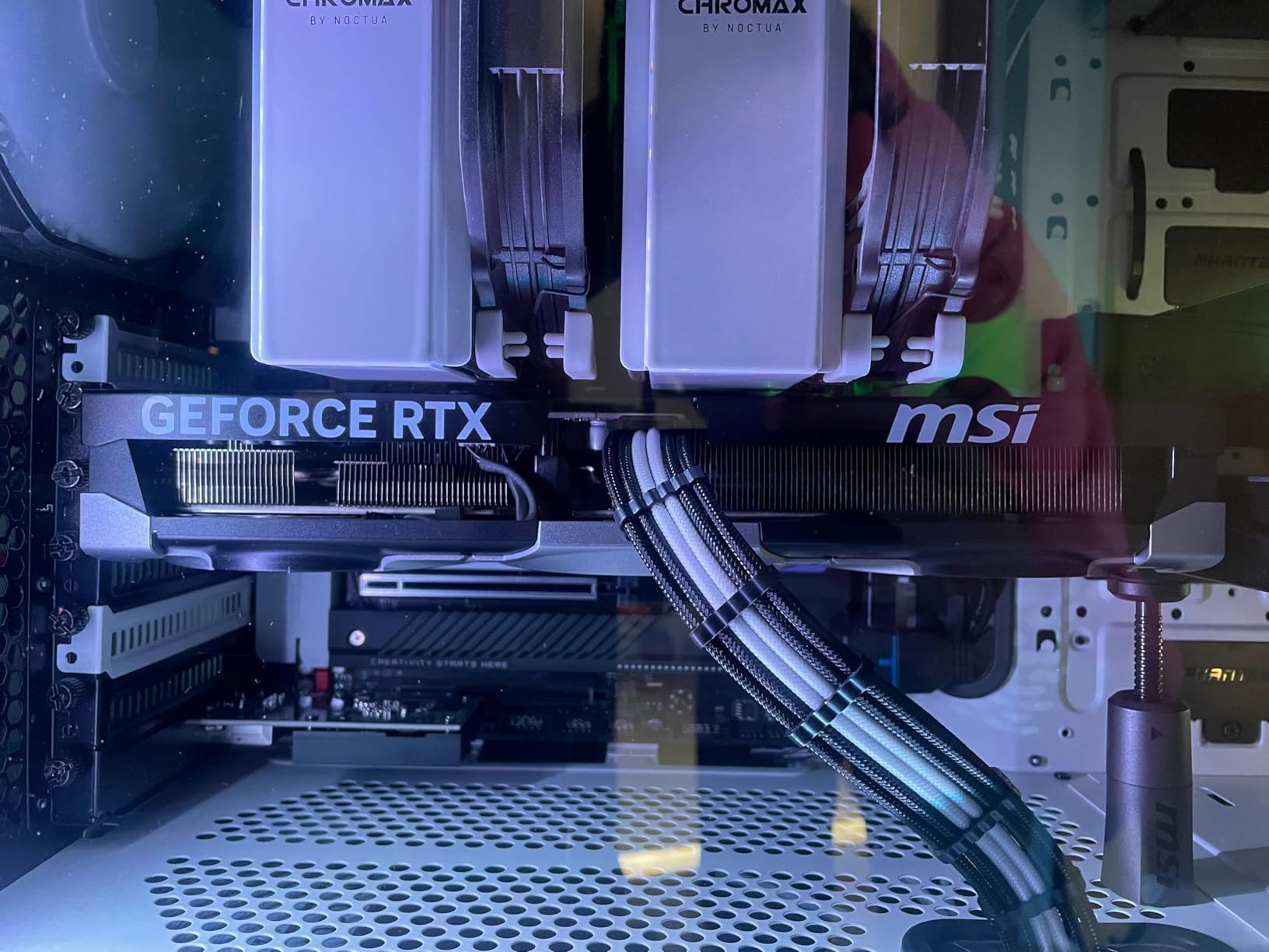 Gaming RTX 5070 Ti 16G Ventus 3X OC Graphics Card (16GB GDDR7, 256-bit, Extreme Performance: 2497 MHz, DisplayPort x 3 2.1a, HDMI 2.1b, NVIDIA Blackwell Architecture) customer photo 2