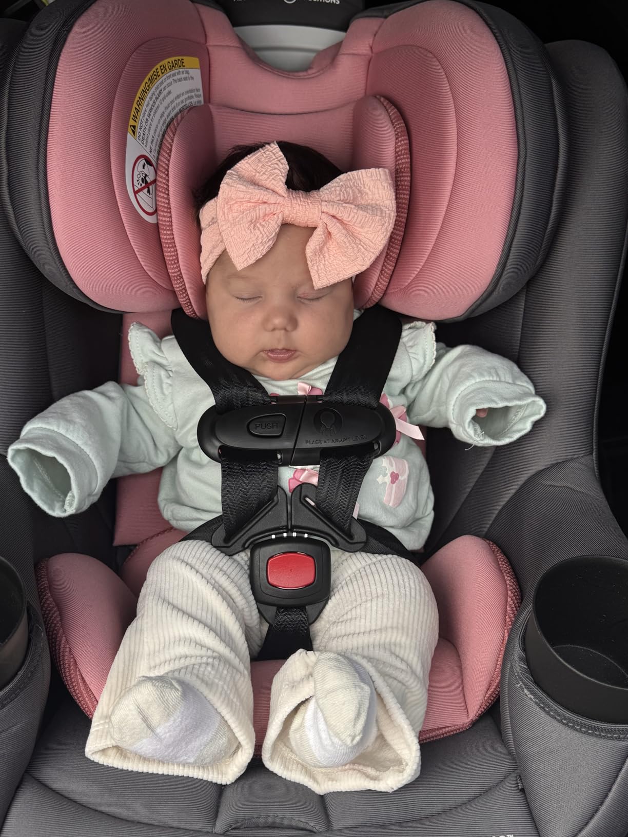 Evenflo REO by Revolve360 Rotating 2-in-1 Convertible Car Seat, 360 Degrees, Infant to Toddler, Forward and Rear Facing, Compact Design, One-time Install customer photo 2