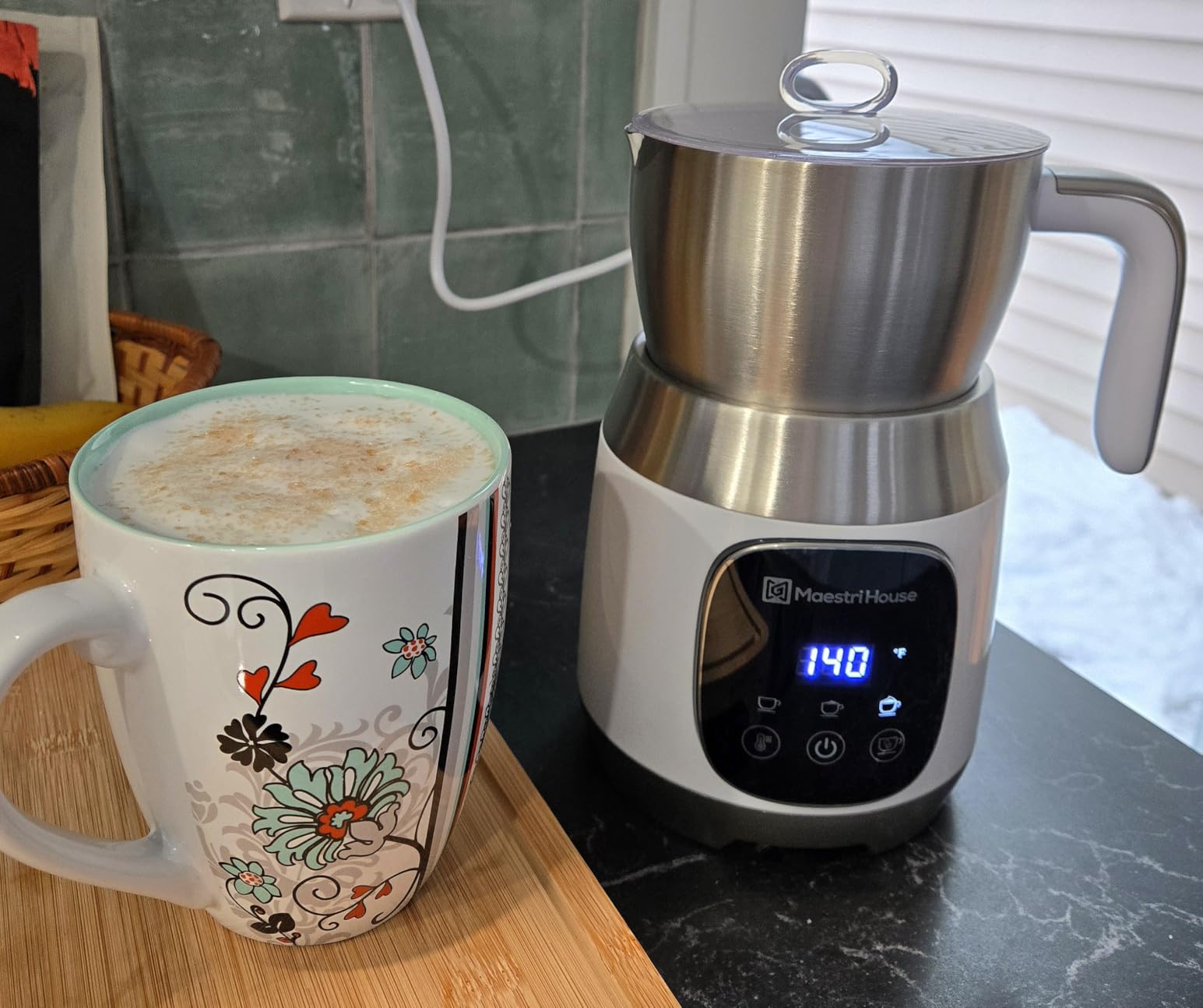 Maestri House DualFro 600 Milk Frother Steamer customer photo 1
