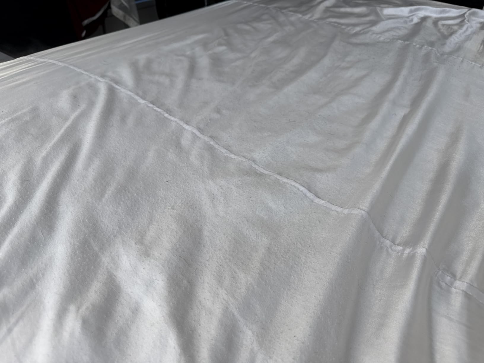 100% Pure Silk Satin Sheet Set - 4 Pieces, King Size, Includes Fitted Sheet (15