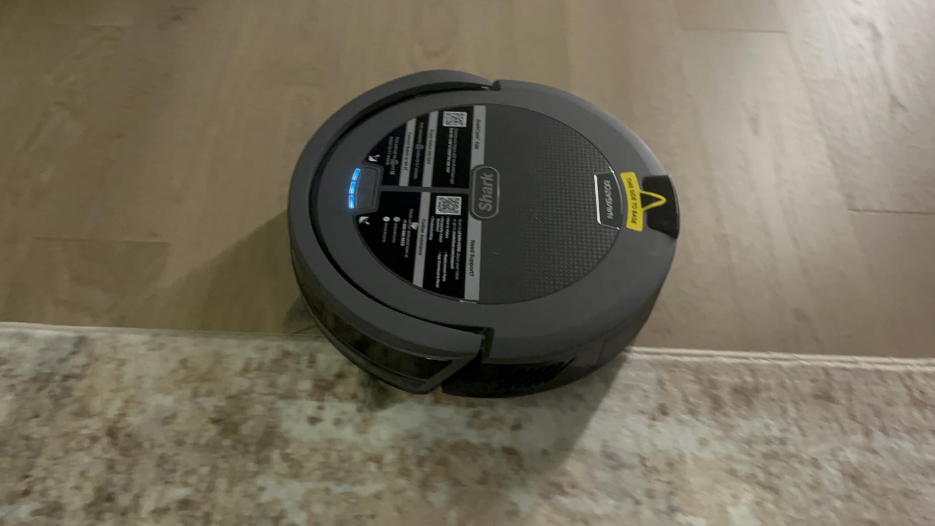 Shark Navigator | Robot Vacuum Cleaner with Powerful Suction for Pet Hair, Rugs, Carpets & Hard Floors | Bagless Self-Empty Base | 30-Day Capacity | SmartPath LiDAR Navigation | White | AV2110S customer photo 2