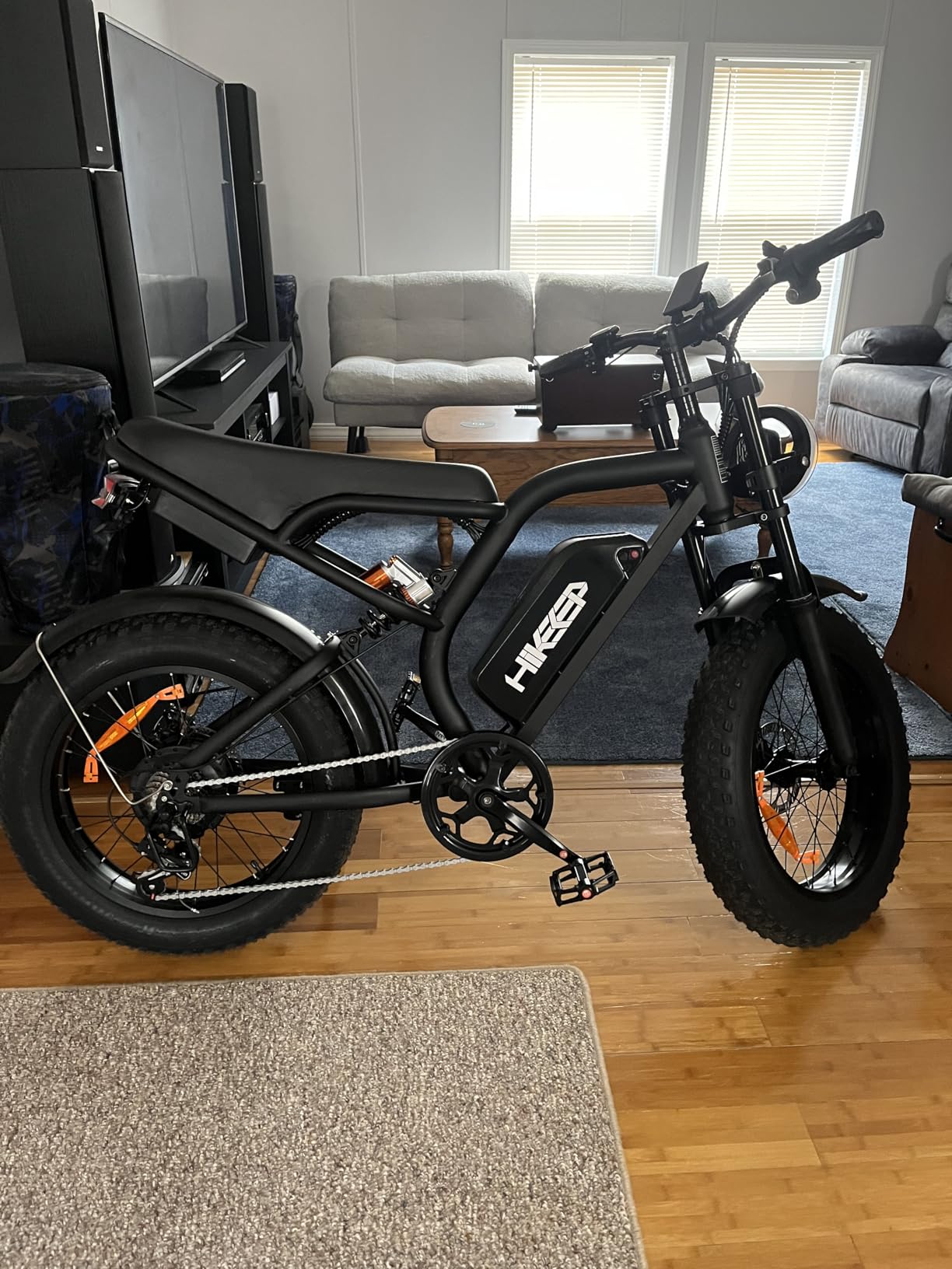 Electric Bike for Adults, 1500W-4000W Peak Fat Tire Ebike, UL2849 Certified Full Suspension All Terrain E-Bike, Removable Battery Off-Road & Commuter Electric Bicycle customer photo 1