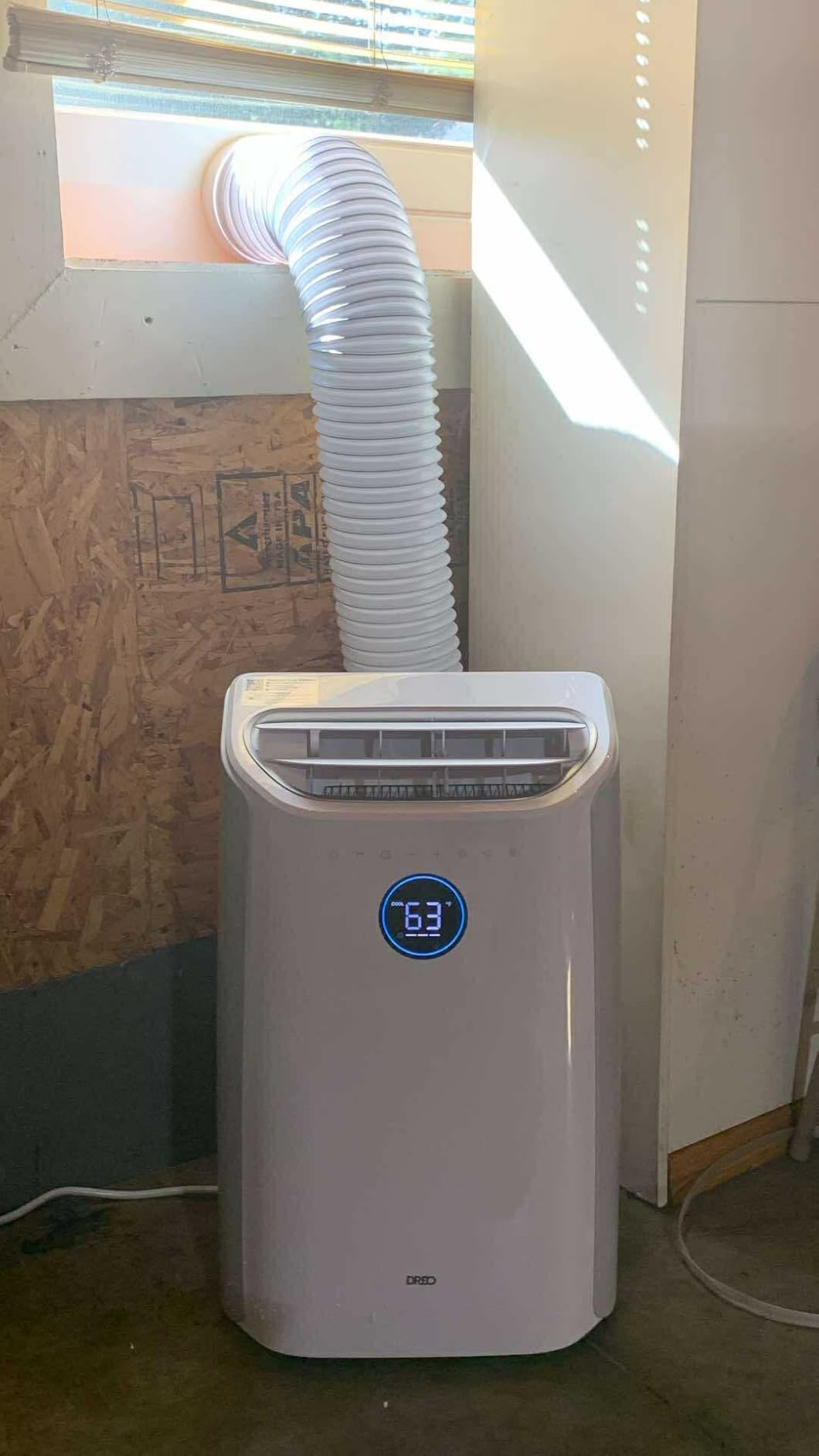DREO Portable Air Conditioner 516S, 14000 BTU ASHRAE (10000 BTU DOE) Smart AC Unit for Bedroom with Drainage-free Cooling, Fan & Dehumidifier 3 in 1, APP/Voice/Remote, Quiet Standing AC for Room Indoors customer photo 2